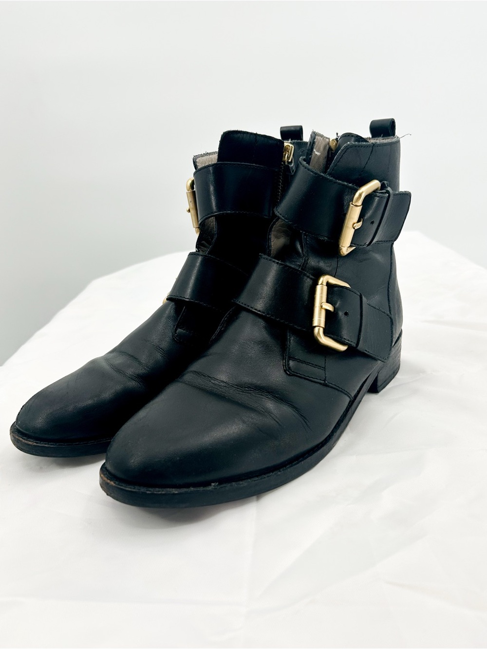 Boden Cavenham Leather Ankle Boots 40